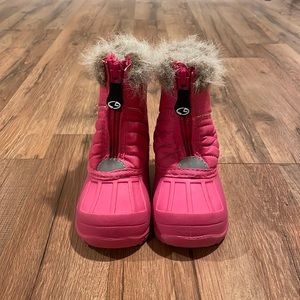 Toddler girl snow boots!